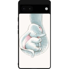 Google Pixel 6a Case Hülle - Silikon schwarz Mom 1903