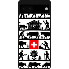 Google Pixel 6a Case Hülle - Silikon schwarz Poya Schweiz 1