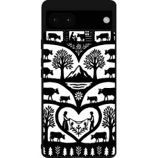 Google Pixel 6a Case Hülle - Silikon schwarz Poya Schweiz 2