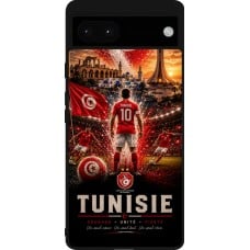 Google Pixel 6a Case Hülle - Silikon schwarz Fussball Tunesien splash 2026