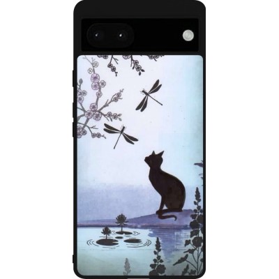 Google Pixel 6a Case Hülle - Silikon schwarz Spring 19 12
