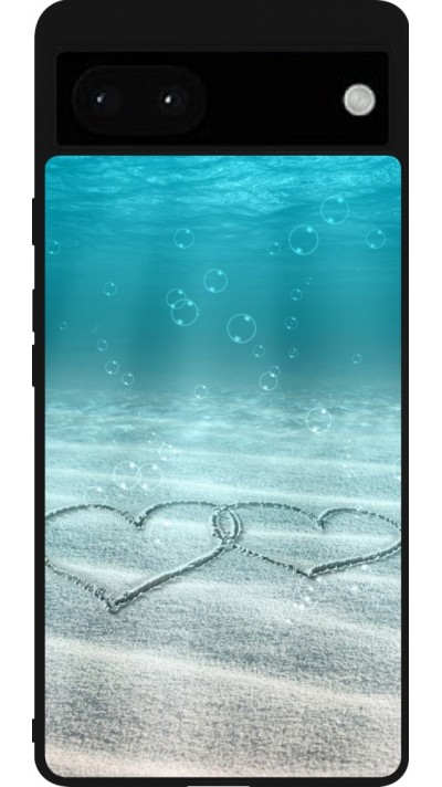 Coque Google Pixel 6a - Silicone rigide noir Summer 18 19