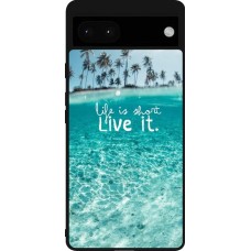 Google Pixel 6a Case Hülle - Silikon schwarz Summer 18 24