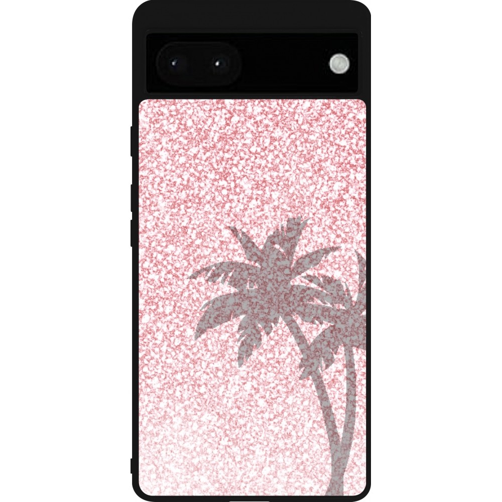 Google Pixel 6a Case Hülle - Silikon schwarz Summer 2021 01
