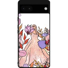 Coque Google Pixel 6a - Silicone rigide noir Taylor Swift Sketch - White