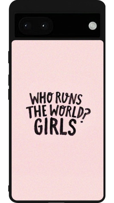 Google Pixel 6a Case Hülle - Silikon schwarz Womens day 2026 3