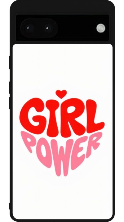 Google Pixel 6a Case Hülle - Silikon schwarz Womens day 2026 6