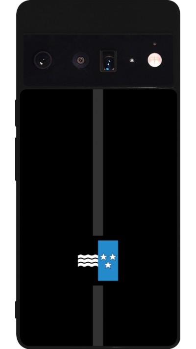 Coque Google Pixel 6 Pro - Silicone rigide noir Canton AG noir