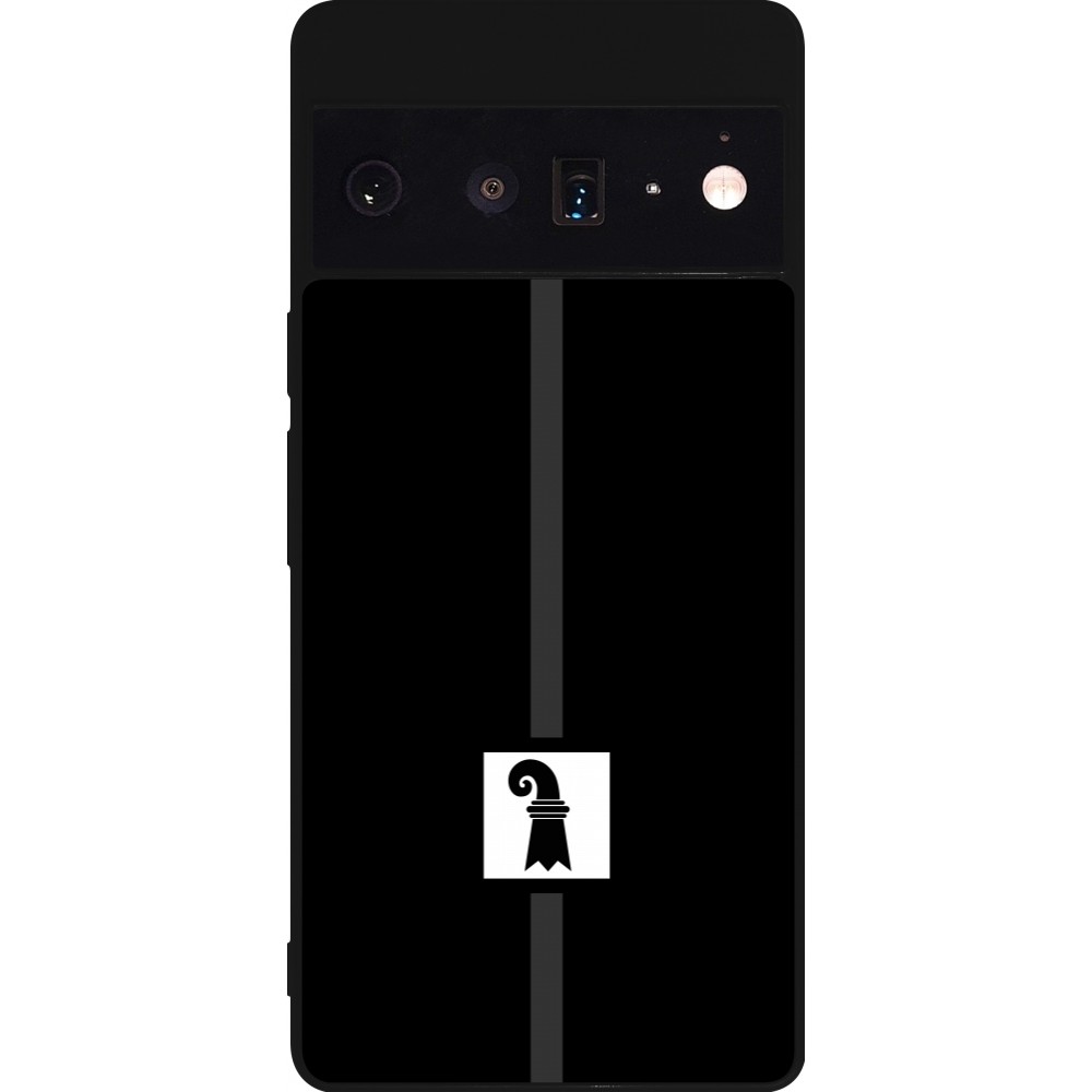 Coque Google Pixel 6 Pro - Silicone rigide noir Canton BS noir