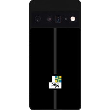 Coque Google Pixel 6 Pro - Silicone rigide noir Canton GR noir