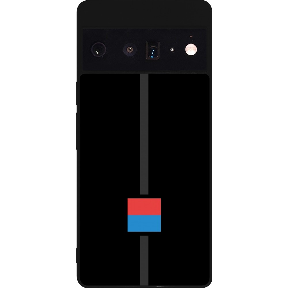 Google Pixel 6 Pro Case Hülle - Silikon schwarz Kanton TI schwarz