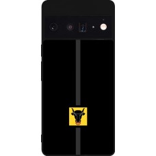 Google Pixel 6 Pro Case Hülle - Silikon schwarz Kanton UR schwarz