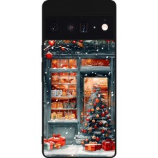 Coque Google Pixel 6 Pro - Silicone rigide noir Christmas 25 Xmas Shop