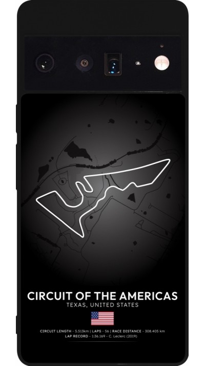 Coque Google Pixel 6 Pro - Silicone rigide noir F1 Track 2025 United States