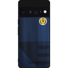 Google Pixel 6 Pro Case Hülle - Silikon schwarz Schottland personalisierbares Fussballtrikot