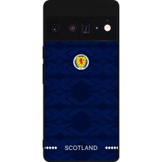 Coque Google Pixel 6 Pro - Silicone rigide noir Maillot de football Ecosse 2026 personnalisable
