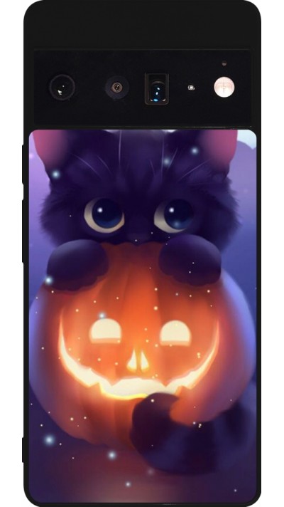 Coque Google Pixel 6 Pro - Silicone rigide noir Halloween 17 15