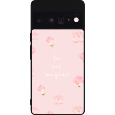 Coque Google Pixel 6 Pro - Silicone rigide noir Mom 2023 your are magical