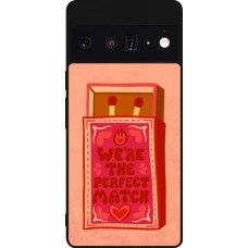 Google Pixel 6 Pro Case Hülle - Silikon schwarz Saint Valentines Day 26 Perfect Match