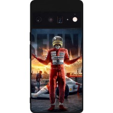 Coque Google Pixel 6 Pro - Silicone rigide noir Senna The King of Rain