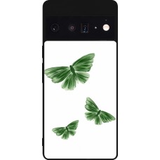 Google Pixel 6 Pro Case Hülle - Silikon schwarz Butterflies Spring 2026