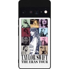 Google Pixel 6 Pro Case Hülle - Silikon schwarz Taylor Swift The Eras Tour