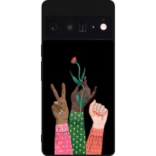 Coque Google Pixel 6 Pro - Silicone rigide noir Womens day 2026 2