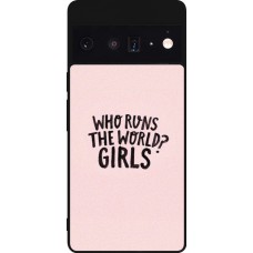 Coque Google Pixel 6 Pro - Silicone rigide noir Womens day 2026 3
