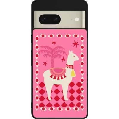 Google Pixel 7 Case Hülle - Silikon schwarz Alpaca 2026