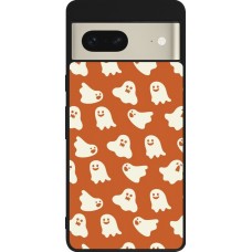 Coque Google Pixel 7 - Silicone rigide noir Autumn 2024 mini ghosts