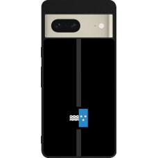 Google Pixel 7 Case Hülle - Silikon schwarz Kanton AG schwarz