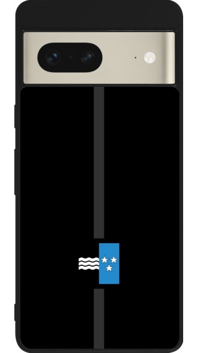 Google Pixel 7 Case Hülle - Silikon schwarz Kanton AG schwarz