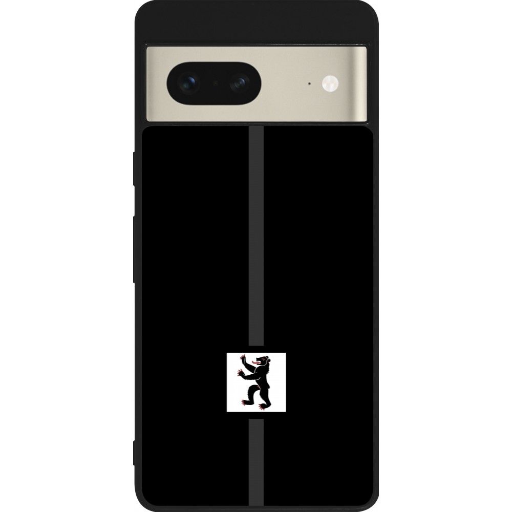 Google Pixel 7 Case Hülle - Silikon schwarz Kanton AI schwarz