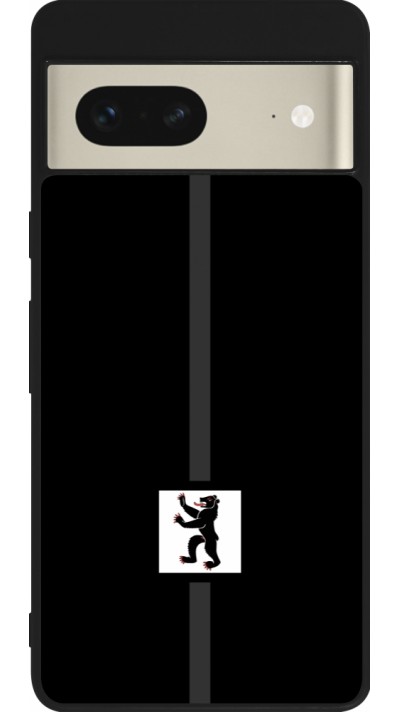 Google Pixel 7 Case Hülle - Silikon schwarz Kanton AI schwarz