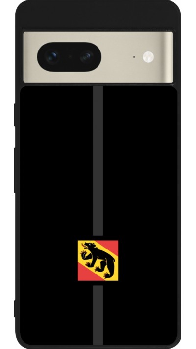 Coque Google Pixel 7 - Silicone rigide noir Canton BE noir