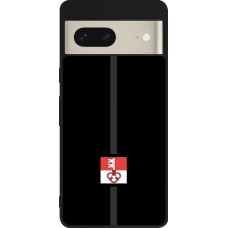 Coque Google Pixel 7 - Silicone rigide noir Canton OW noir