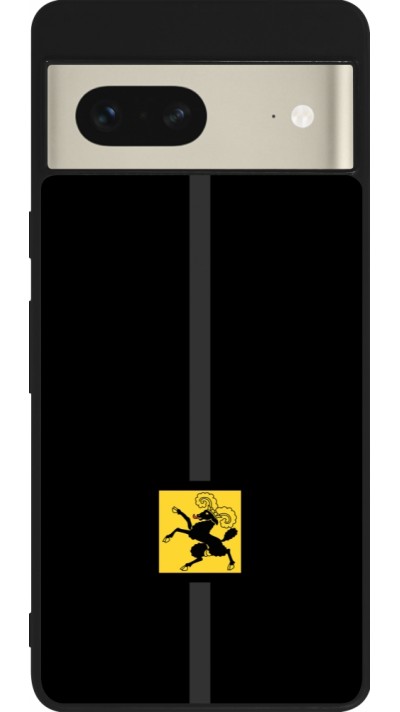 Coque Google Pixel 7 - Silicone rigide noir Canton SH noir