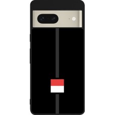 Coque Google Pixel 7 - Silicone rigide noir Canton SO noir