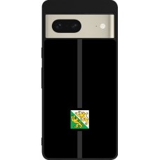 Coque Google Pixel 7 - Silicone rigide noir Canton TG noir