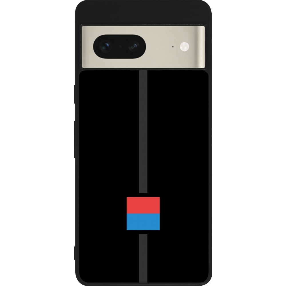 Google Pixel 7 Case Hülle - Silikon schwarz Kanton TI schwarz