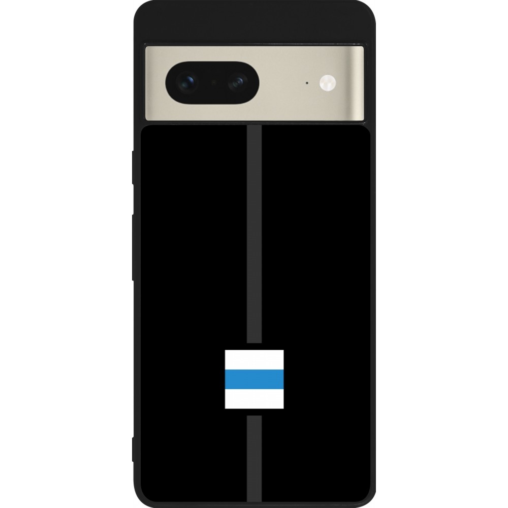 Google Pixel 7 Case Hülle - Silikon schwarz Kanton ZG schwarz
