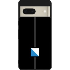 Coque Google Pixel 7 - Silicone rigide noir Canton ZH noir