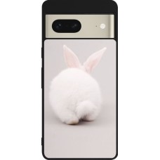Google Pixel 7 Case Hülle - Silikon schwarz Easter 2024 bunny butt