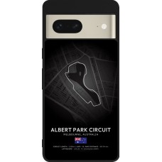 Coque Google Pixel 7 - Silicone rigide noir F1 Track 2025 Melbourne