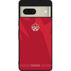 Google Pixel 7 Case Hülle - Silikon schwarz Kanada 2026 personalisierbares Fussballtrikot