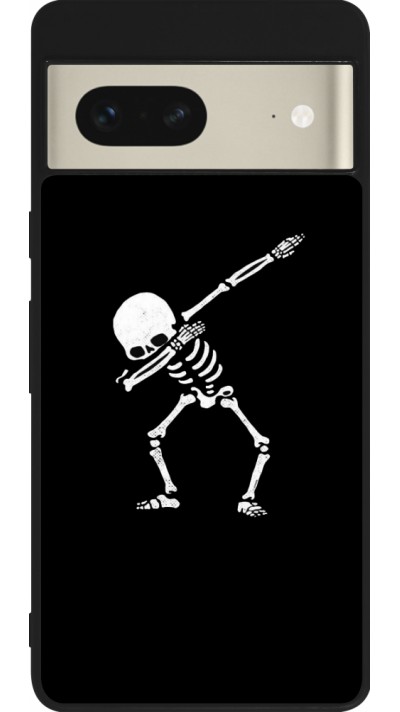Coque Google Pixel 7 - Silicone rigide noir Halloween 19 09