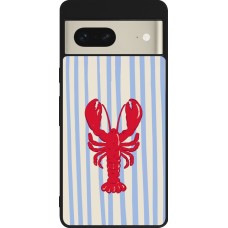 Google Pixel 7 Case Hülle - Silikon schwarz Red lobster 2026