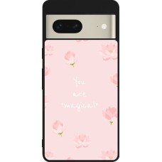 Google Pixel 7 Case Hülle - Silikon schwarz Mom 2023 your are magical