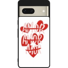 Google Pixel 7 Case Hülle - Silikon schwarz Saint Valentines Day 26 Amor