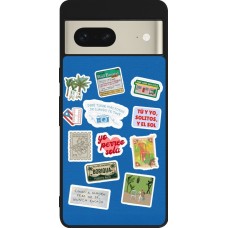 Google Pixel 7 Case Hülle - Silikon schwarz Seals of the Dominican Republic DTMF